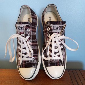 Women's 7  / Men's 5  All Star Plaid Converse